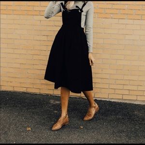 Roolee-RARE Here's Looking At You Overall Dress